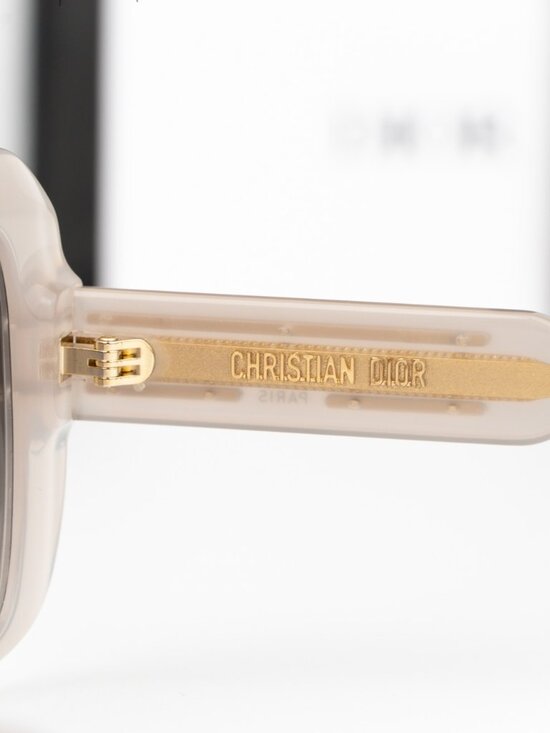 Dior Women Sunglasses Beige Smoke Gradient Square DIORSIGNATURE S11I 78A1 NEW main image 7